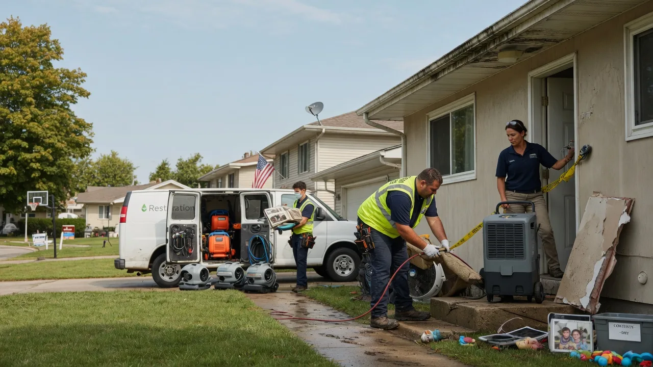 Water Damage Restoration in Spanaway, WA near me